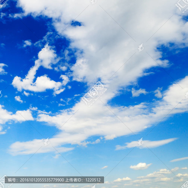 藍(lán)色的天空