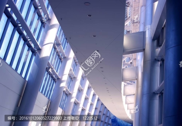 未來(lái)的建筑內(nèi)部