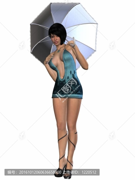 雨天-帶傘的美麗