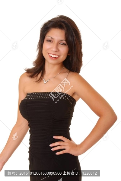 可愛的拉丁女孩