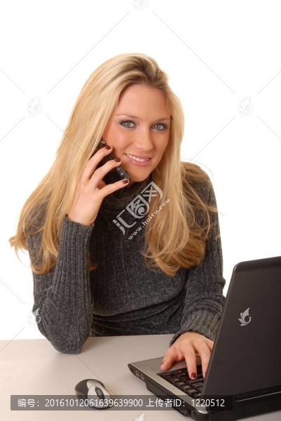 年輕的女商人