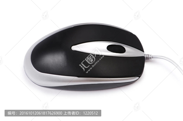 白色背景下的電腦鼠標(biāo)
