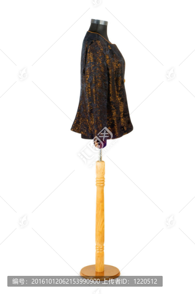 白色背景上的時(shí)尚夾克