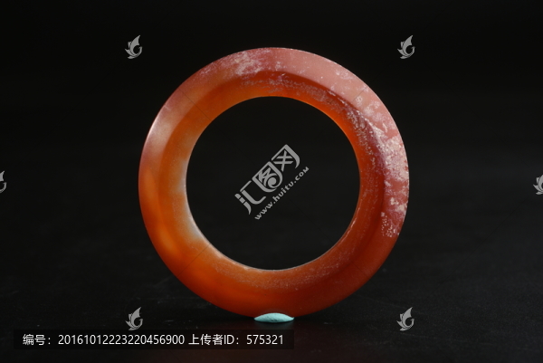 紅瑪瑙,戰(zhàn)國(guó)瑪瑙三才環(huán)