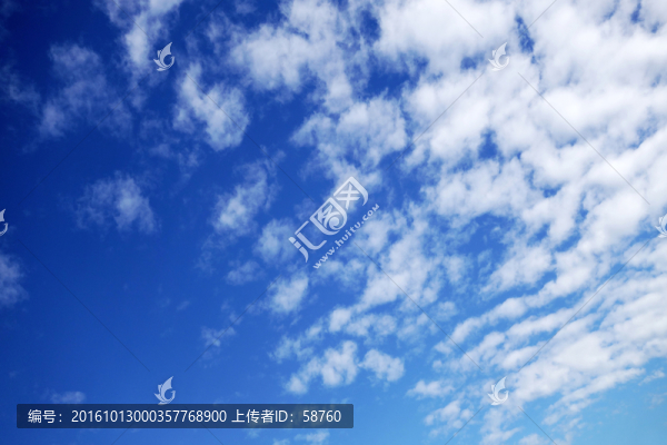 藍天白云