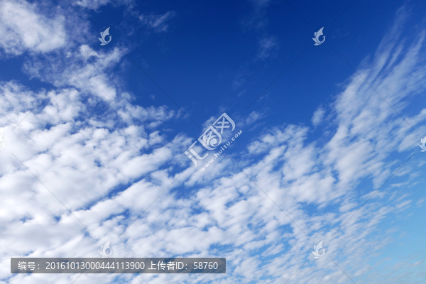藍天白云