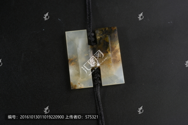 玉佩,漢代工字玉佩