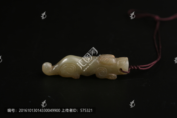 玉器,商代玉虎