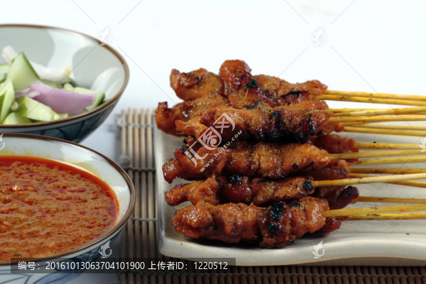 雞肉沙爹