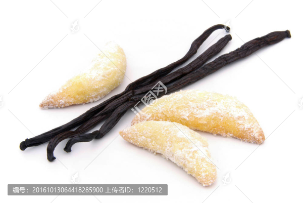 Vanillekipferl和香草莢02