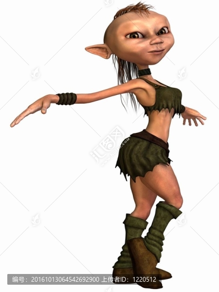 女性的幻想人物