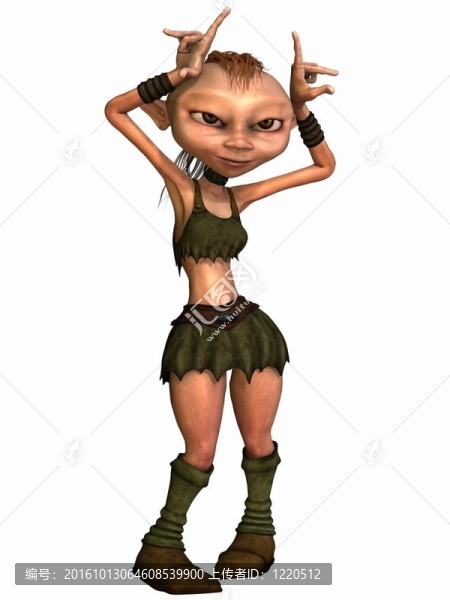 女性的幻想人物