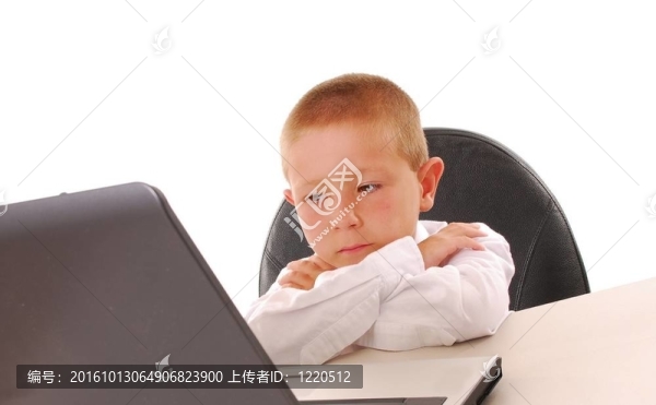 男孩的商人