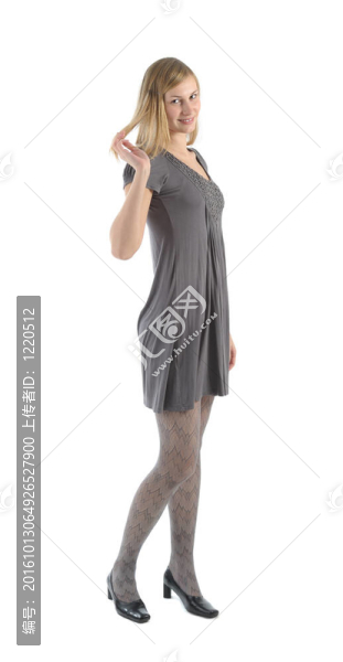 年輕漂亮的金發(fā)女孩