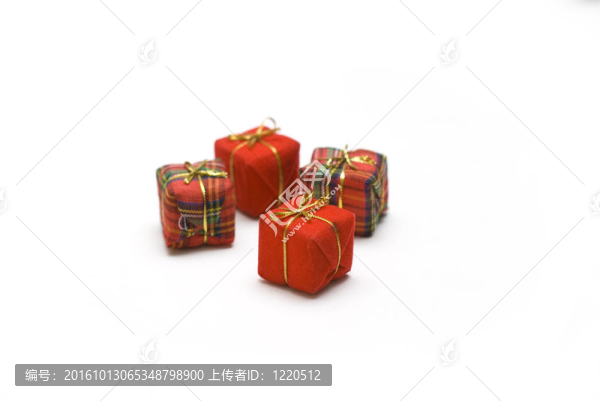可愛的圣誕和節(jié)日禮品盒
