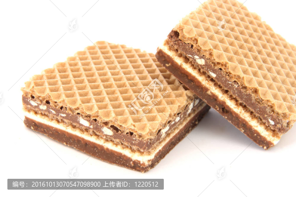 帶巧克力的填充片