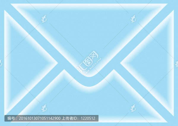 藍色的信封