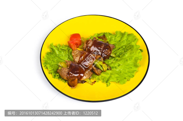 白底牛肉卷