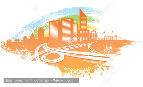 時(shí)髦的城市背景
