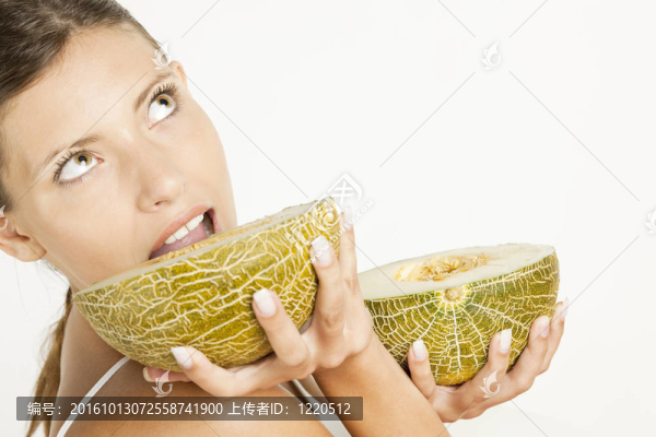 與瓜節(jié)女人肖像