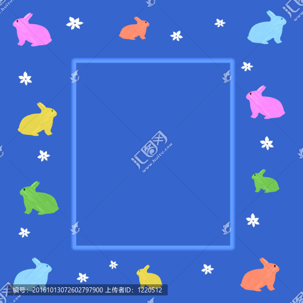 粉彩復(fù)活節(jié)兔子