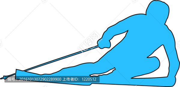 冬季游戲高山滑雪