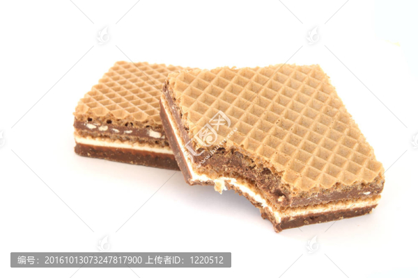 帶巧克力的填充片