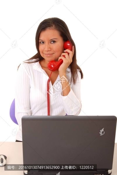 年輕的女商人