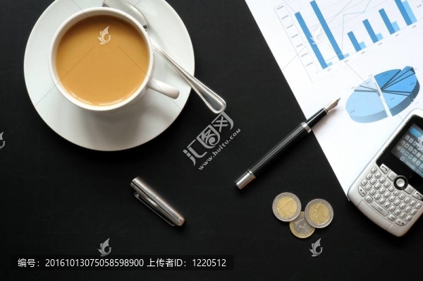 咖啡和財(cái)務(wù)數(shù)據(jù)