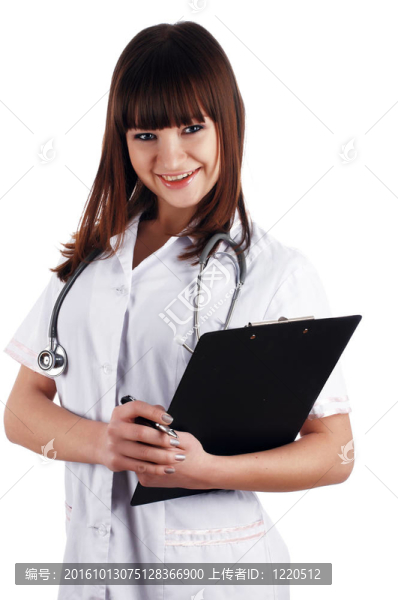 年輕女孩的迷人的護(hù)士