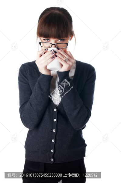 迷人的年輕的商業(yè)女性
