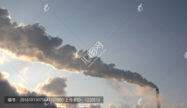 煤炭發(fā)電廠的煙霧