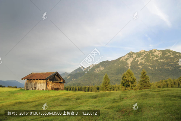 高山的谷倉