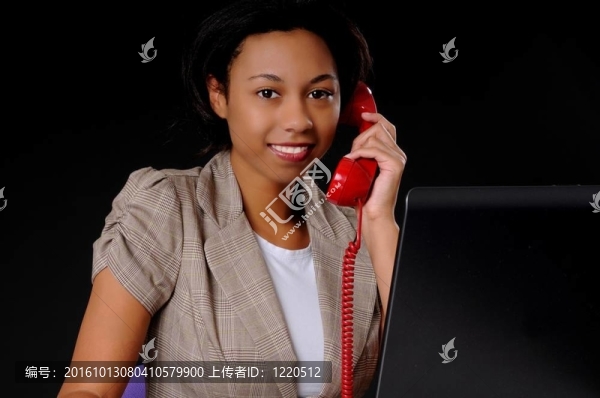 年輕的女商人