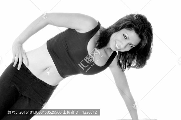 健康和健身女孩