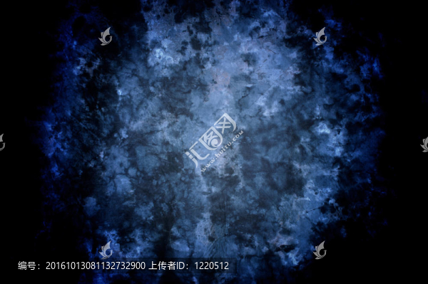 斑駁的藍(lán)色織物壁紙