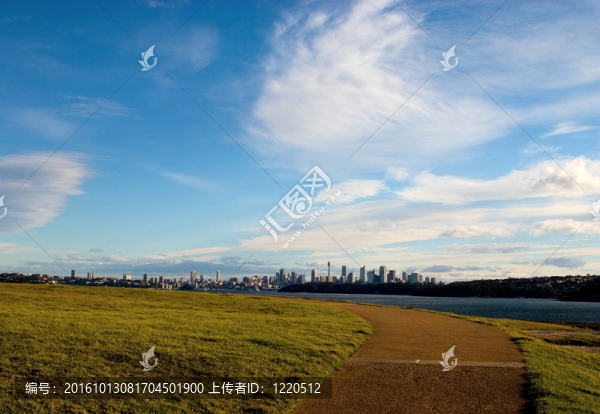從南頭公園看悉尼市