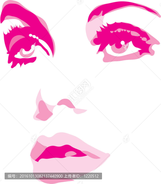 女人的臉