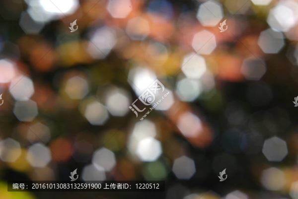 豐富多彩的背景虛化的燈光