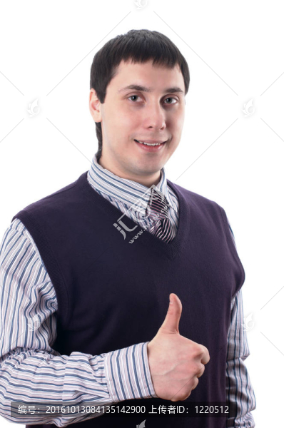 年輕的商人白人