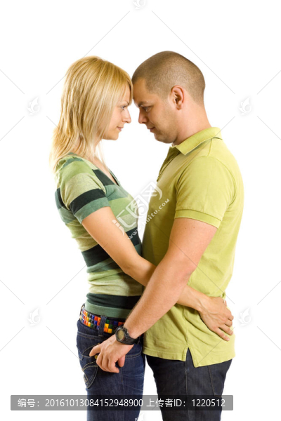 美麗的恩愛夫妻