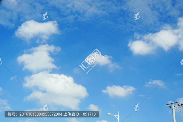白云藍(lán)天背景,藍(lán)天白云素材