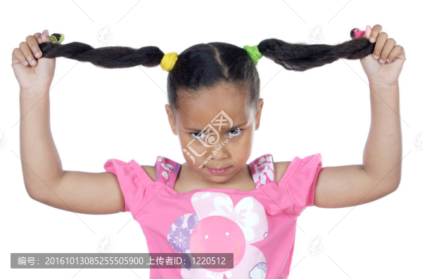 可愛的傷心女孩