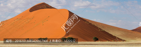 沙漠沙丘全景