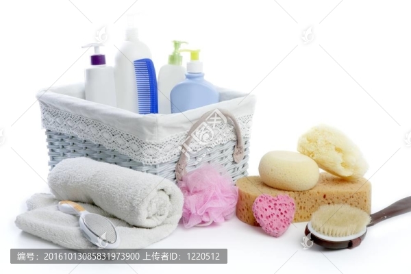 用沐浴露洗澡用品的籃子