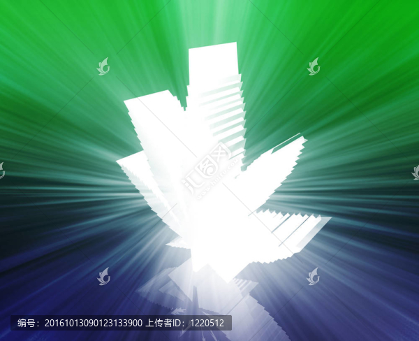 大麻葉插圖