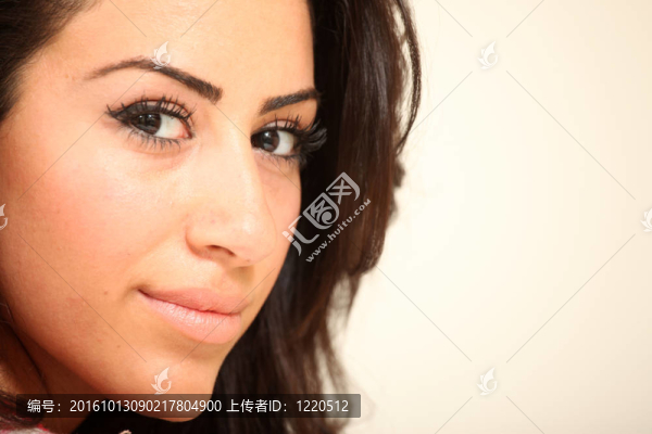 美麗的Young,Woman