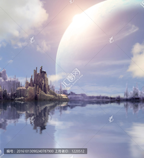 夢幻星球上的風(fēng)景