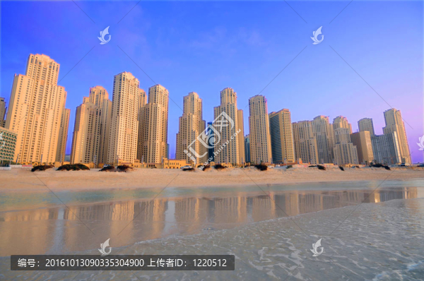 迪拜Jumeira海灘塔