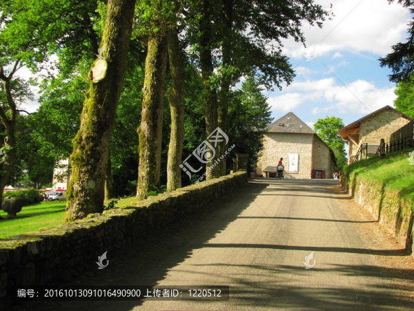 路；農場；vassiviere